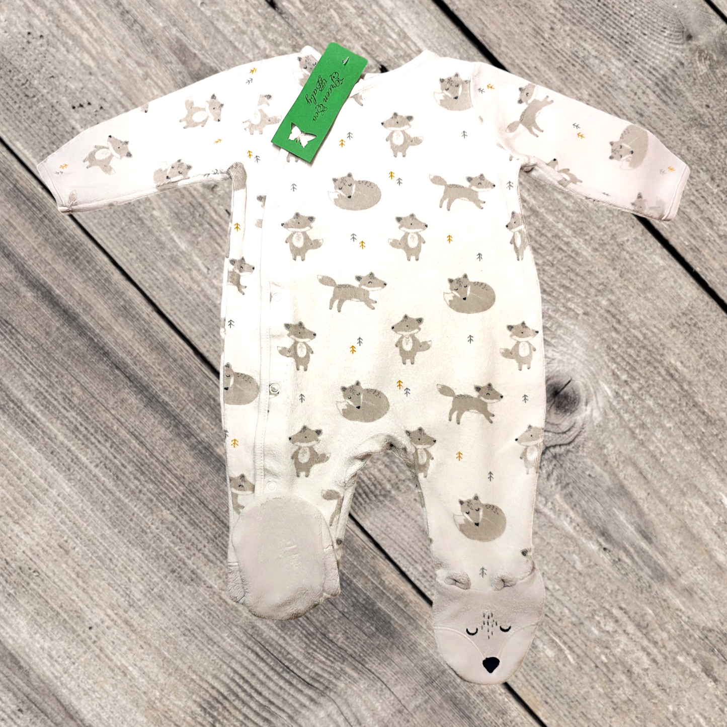 Chenille-Strampler – C&amp;A