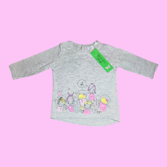 Langarm-T-Shirt - Blukids