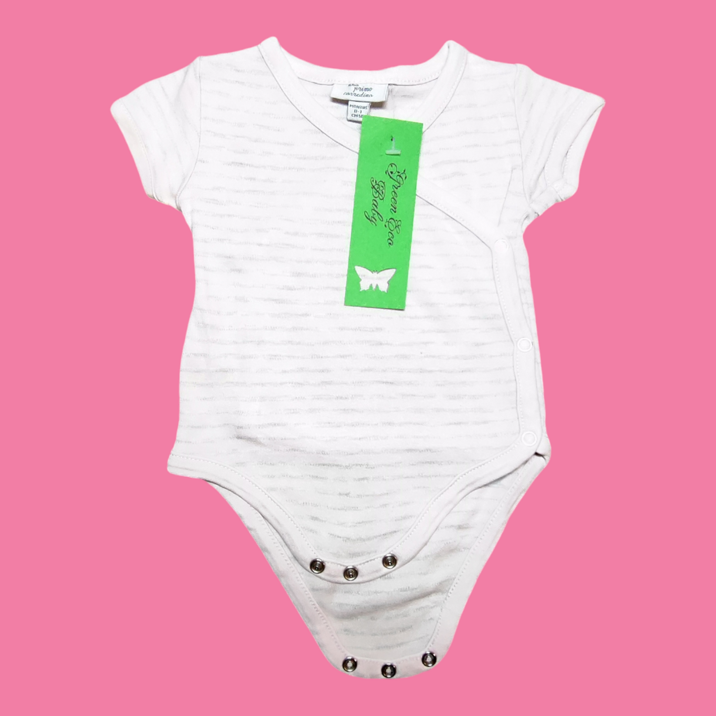 Short Sleeve Bodysuit - My First Layette