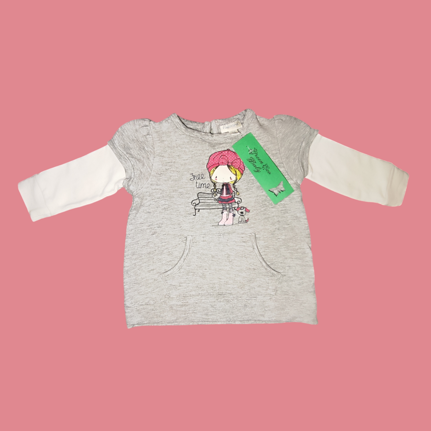 Leichtes Sweatshirt mit Rundhalsausschnitt – Bundle
