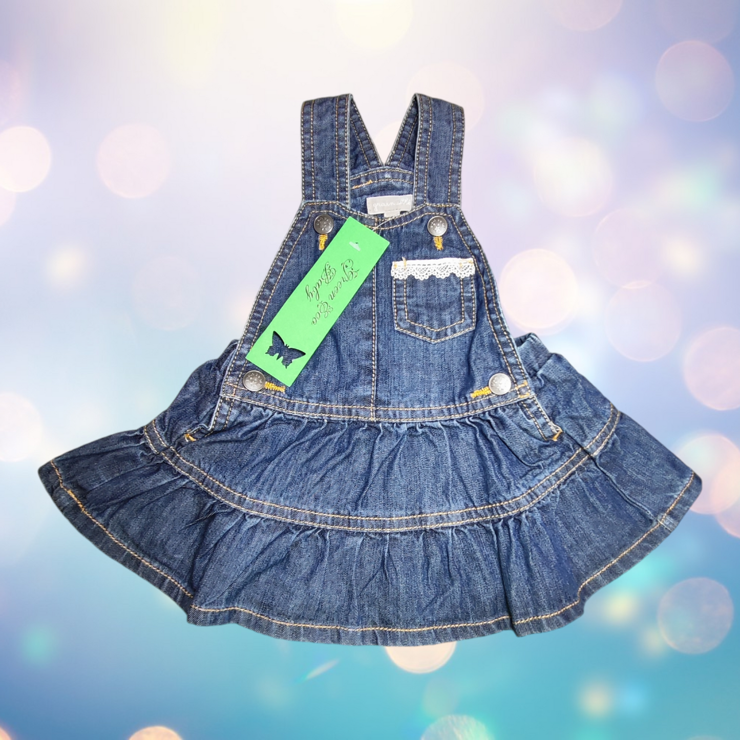 Vestitino in denim - Grain de Blé