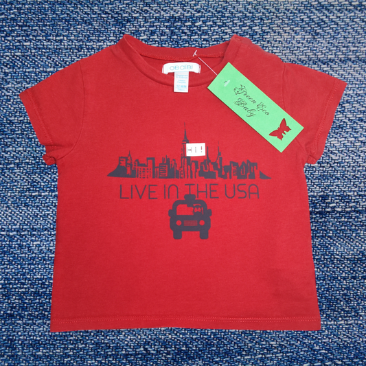Cotton Short Sleeve T-Shirt - Obaibi
