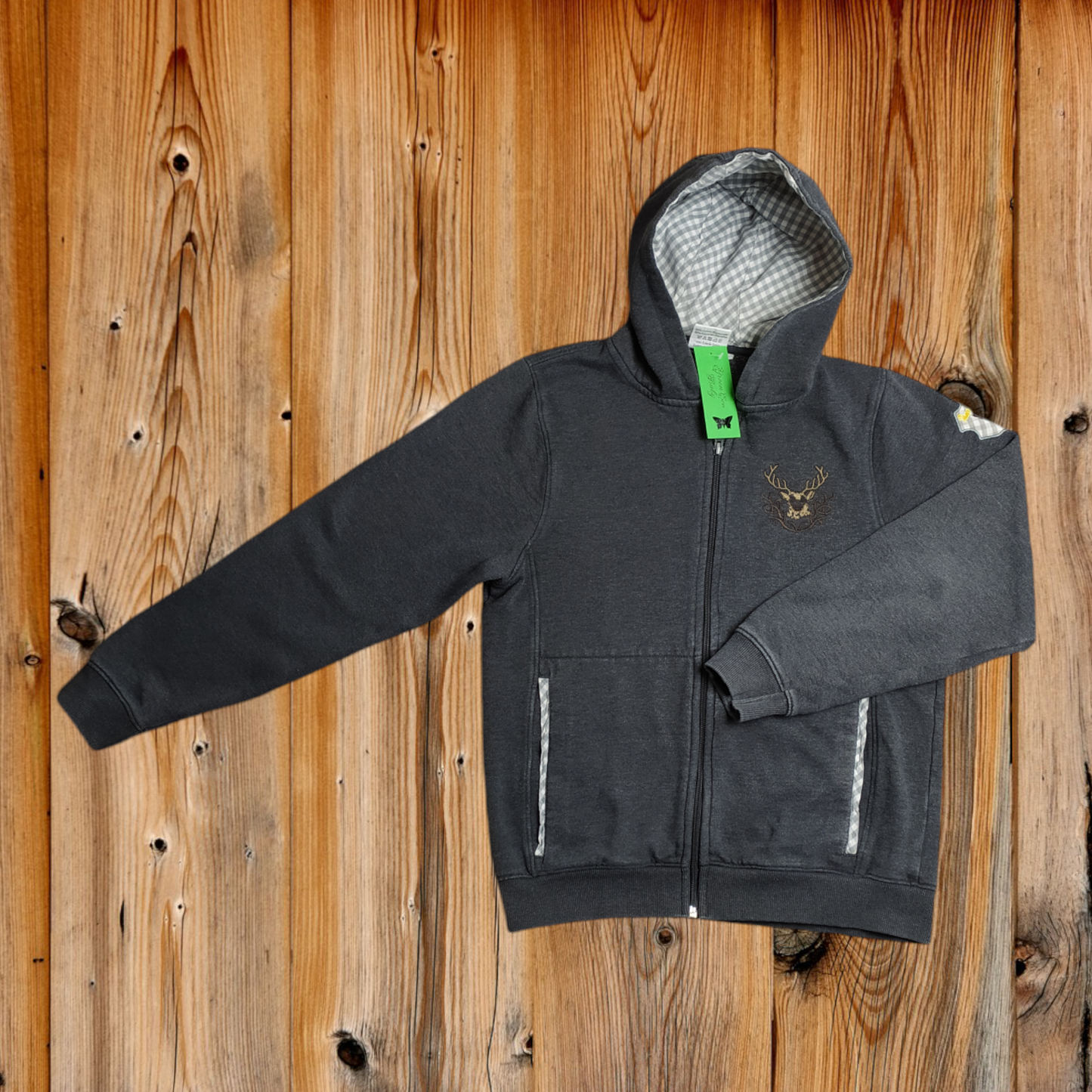 Cotton and Polyester Hoodie - Isar Trachten
