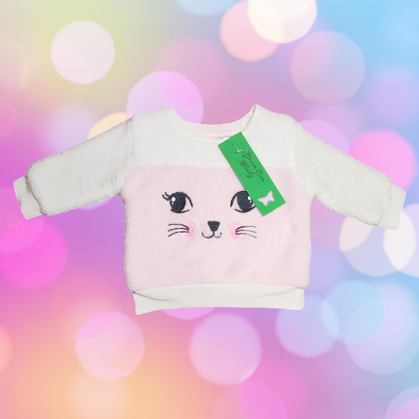 Polyester-Sweatshirt mit Rundhalsausschnitt – Ergee