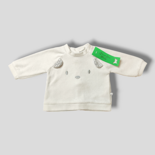 Sweatshirt mit Rundhalsausschnitt – Blukids