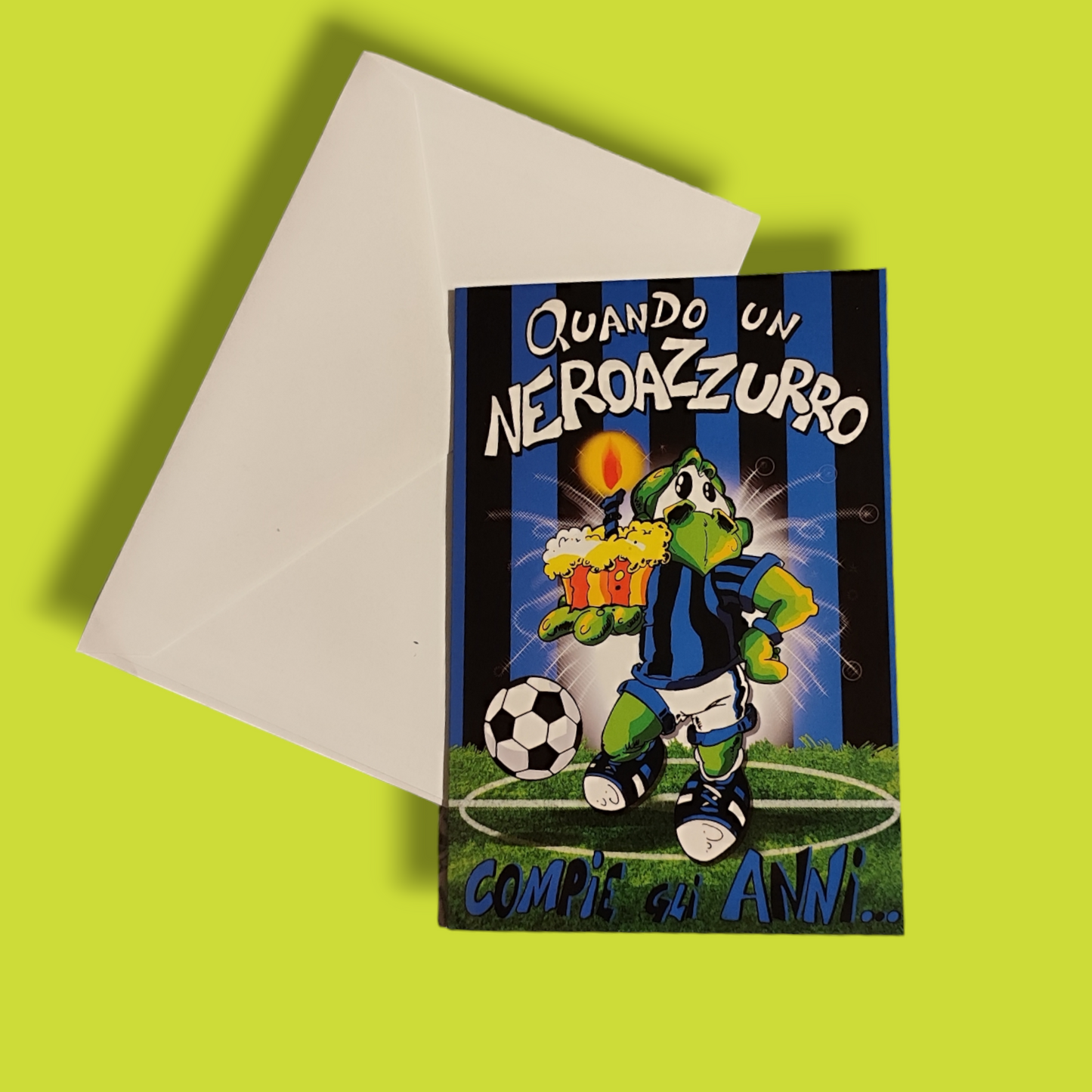 Inter-Geburtstagsgrußkarte 