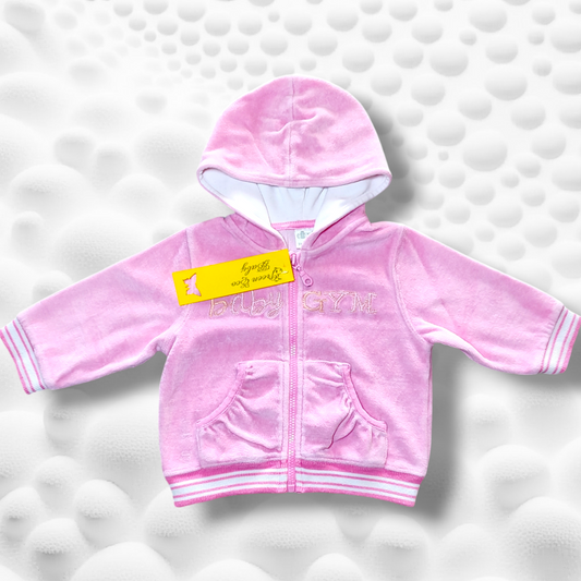Chenille Zip Up Sweatshirt - Ellepi