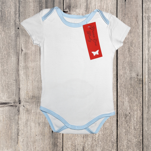 Short Sleeve Cotton Bodysuit - In Extenso