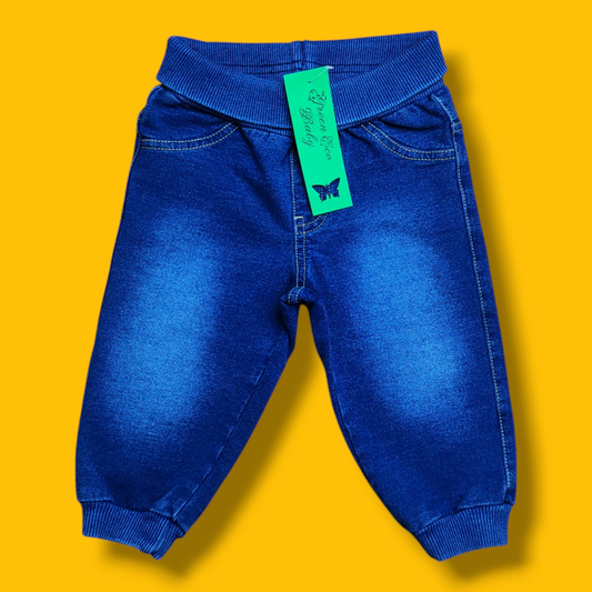 Pantaloni Lunghi in Denim - Benetton
