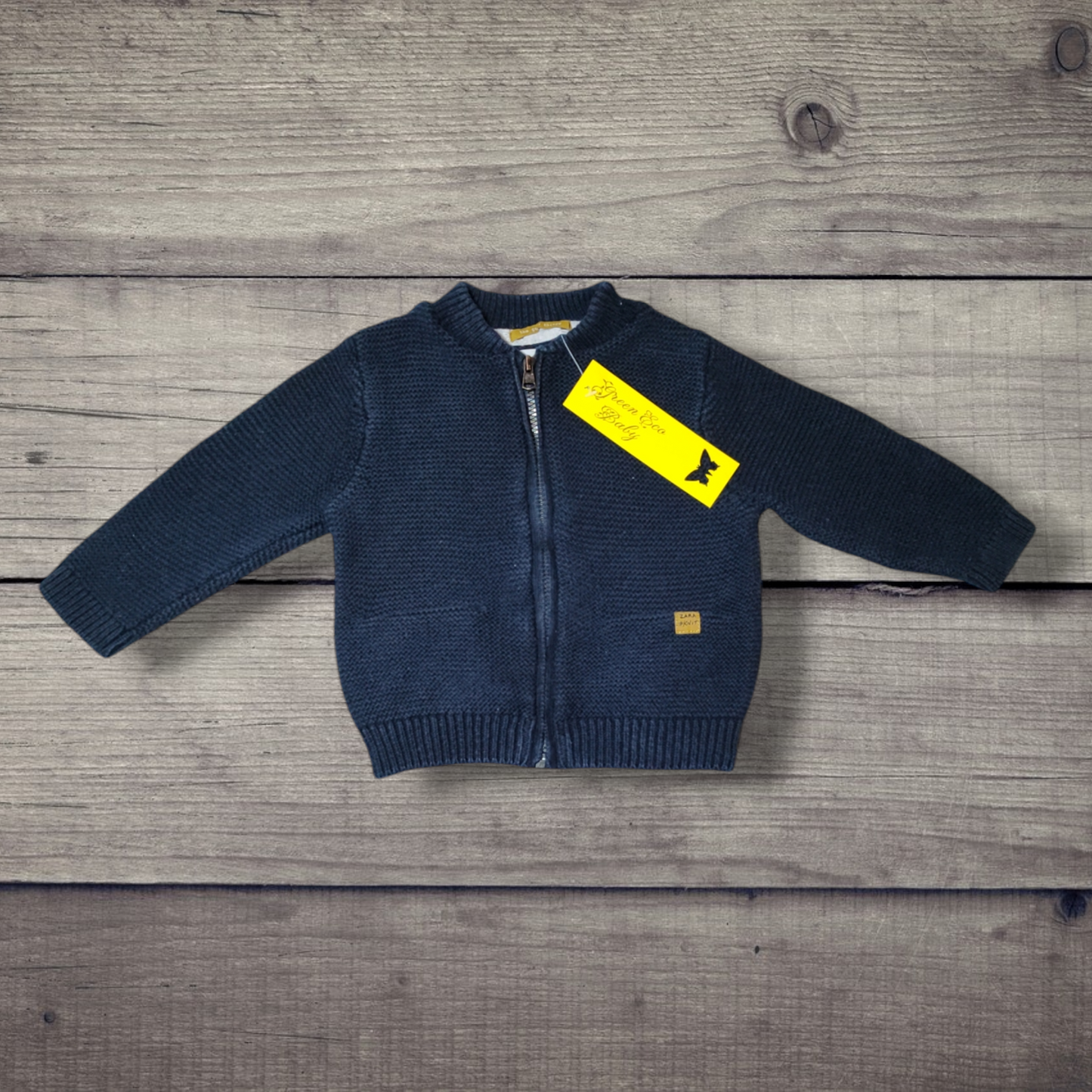 Felpa con zip - Cotone