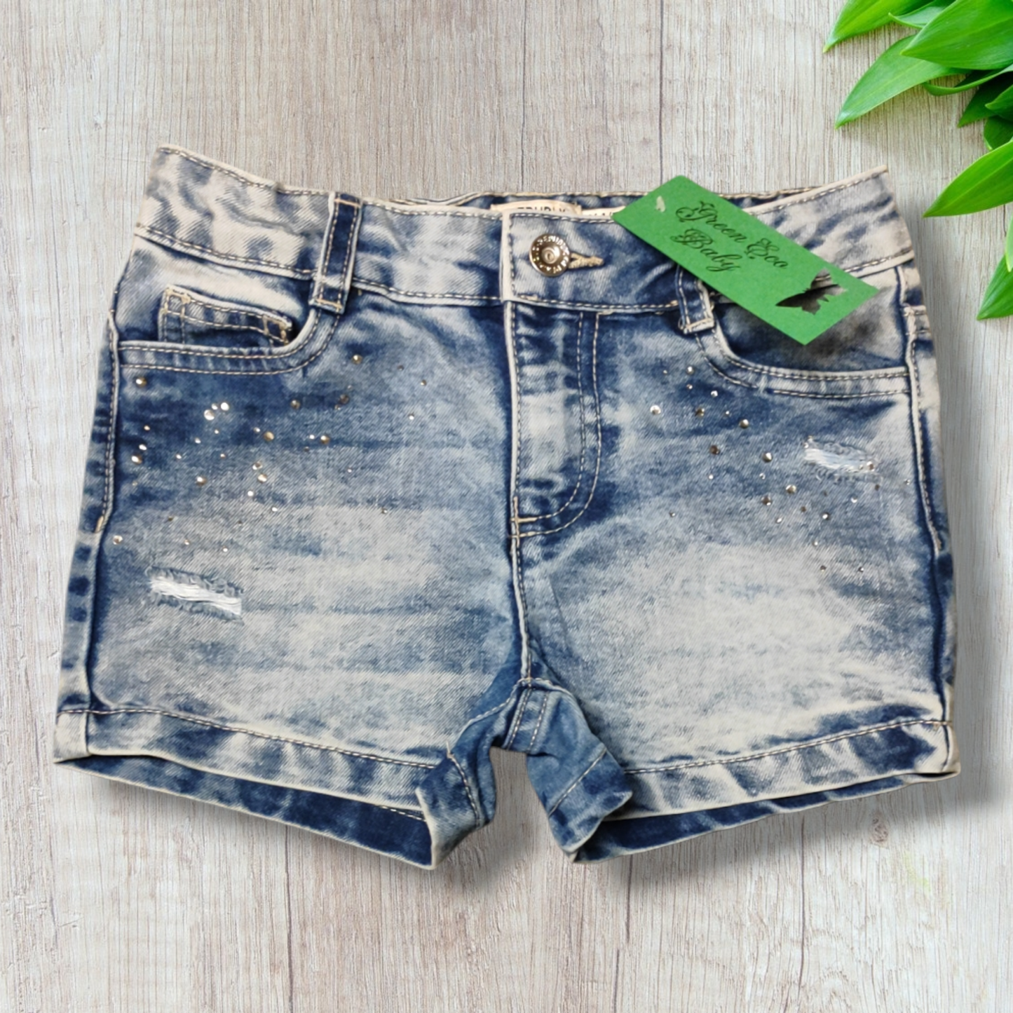 Pantaloncini in cotone denim - OVS