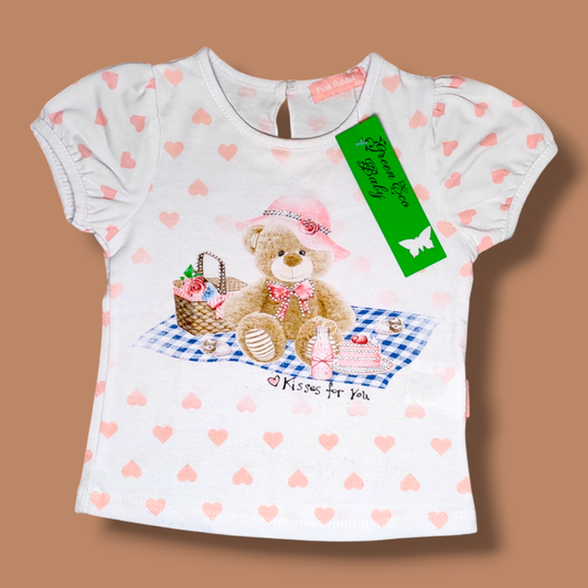 Maglietta a Maniche Corte - Pink Rabbit