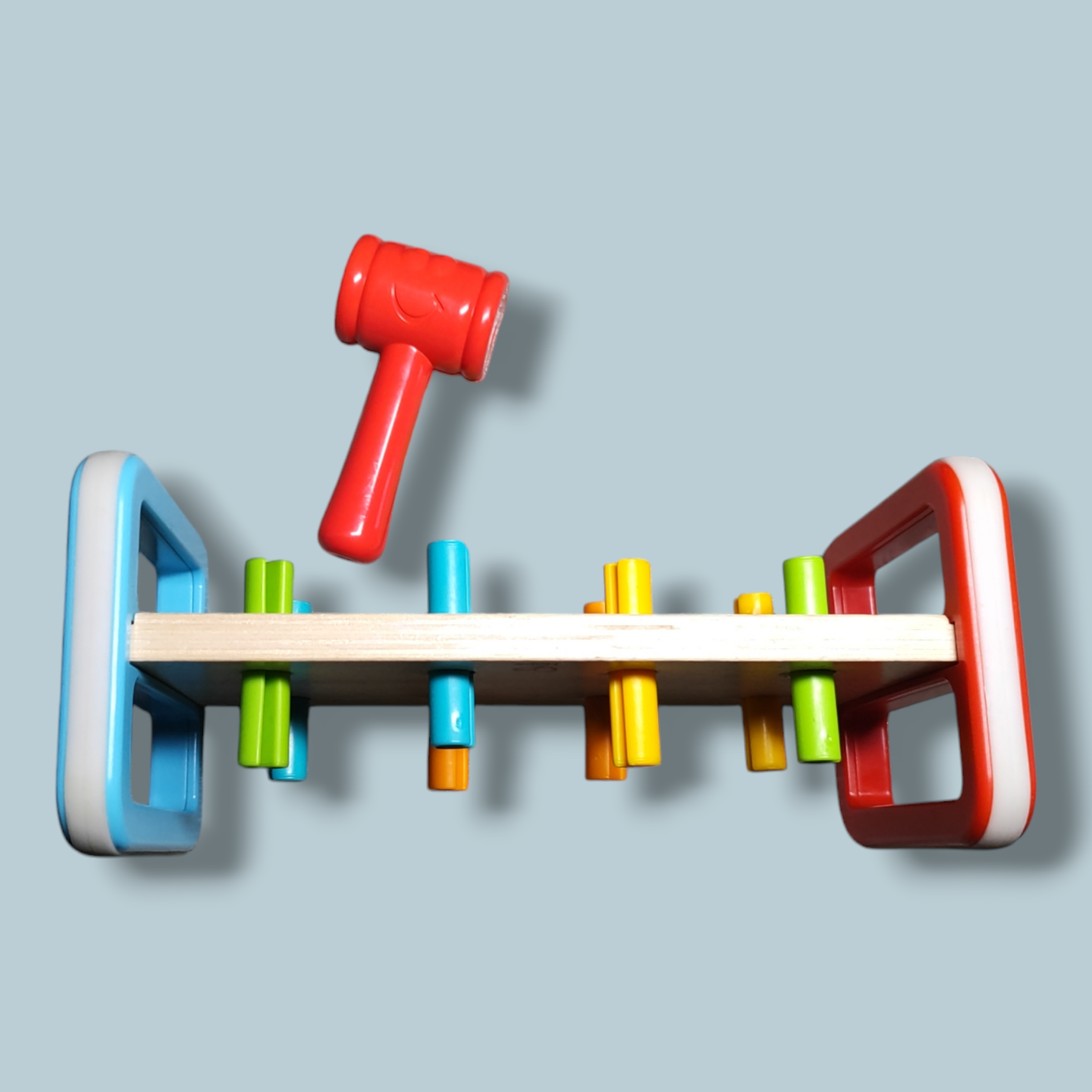 Gioco in legno e plastica