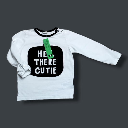 Maglia a maniche lunghe in cotone - H&M
