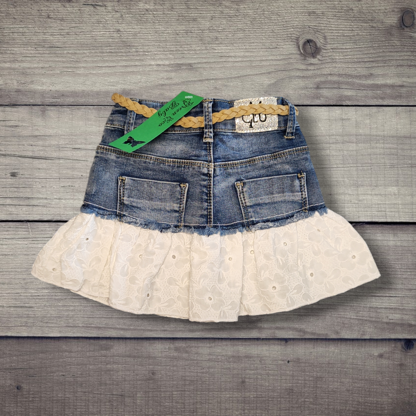 Cotton denim skirt - Y Clu