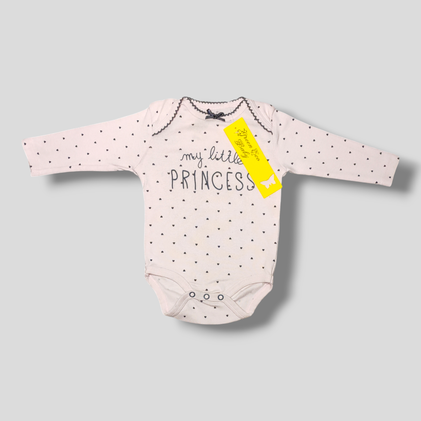 Long-sleeved cotton bodysuit - Kiabi